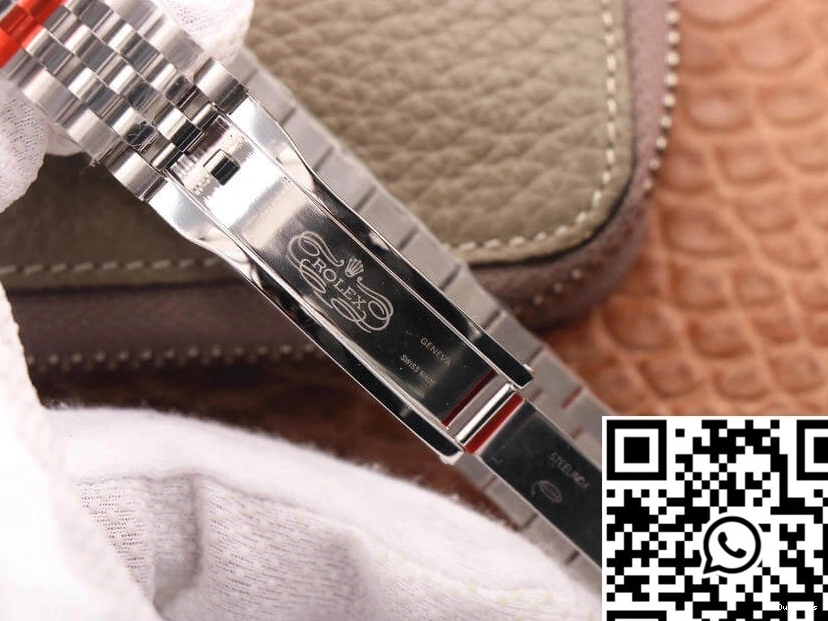 White Mother-Of-Pearl Rolex Datejust Factory M126234-0019 Dial EW 0422